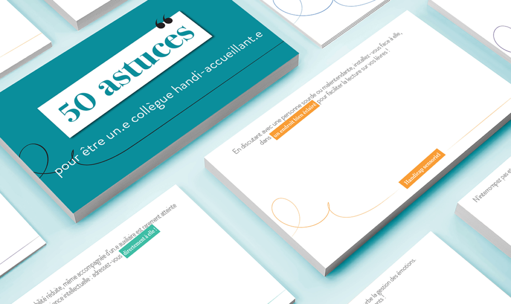 Aperçu du Bloc-notes “50 astuces pour être handi’accueillant.e” - SEEPH