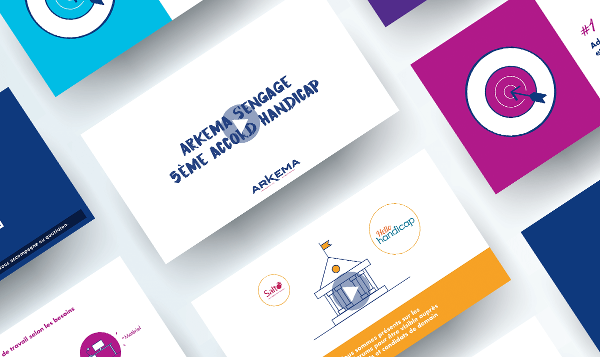 Vidéo en motion design Image de fond du header