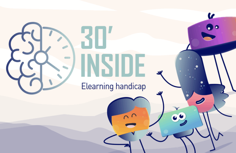 Page d'accueil du elearning 30 minutes inside sur le handicap au travail