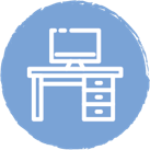 Picto bureau de travail