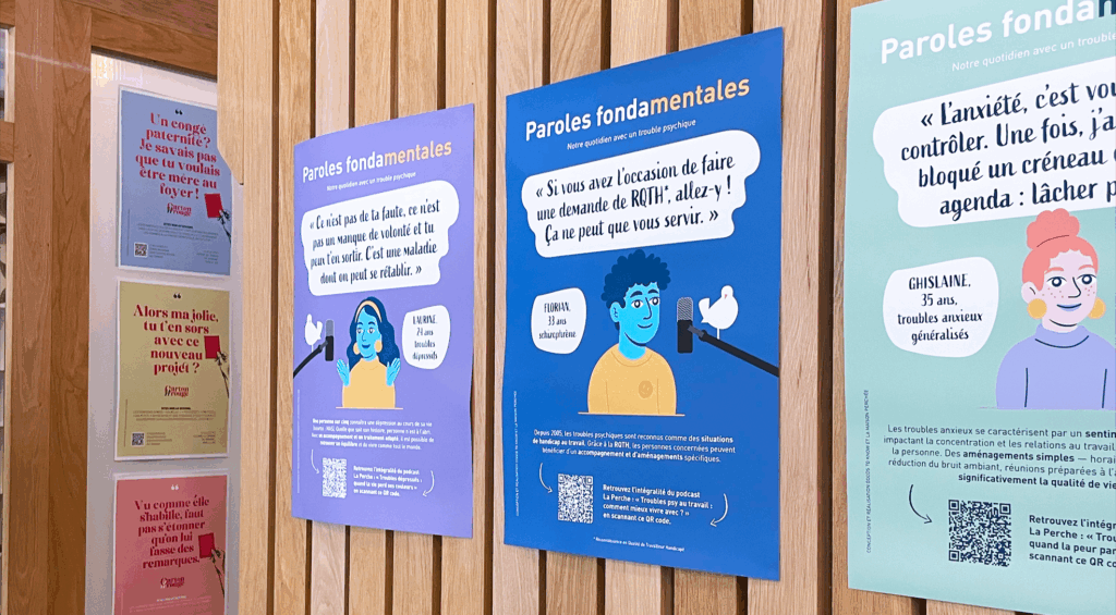 Affiches paroles fondamentales - troubles psychiques